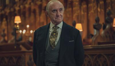Jonathan Pryce as Prince Philip in "The Crown"