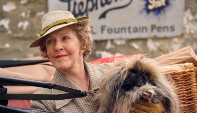 Patricia Hodge as the new Mrs. Pumphrey in 'All Creatures Great & Small' Season 2