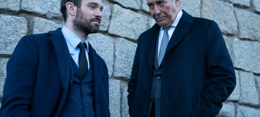 Charlie Cox and Cirian Hinds in "Kin" (Photo: AMC Networks