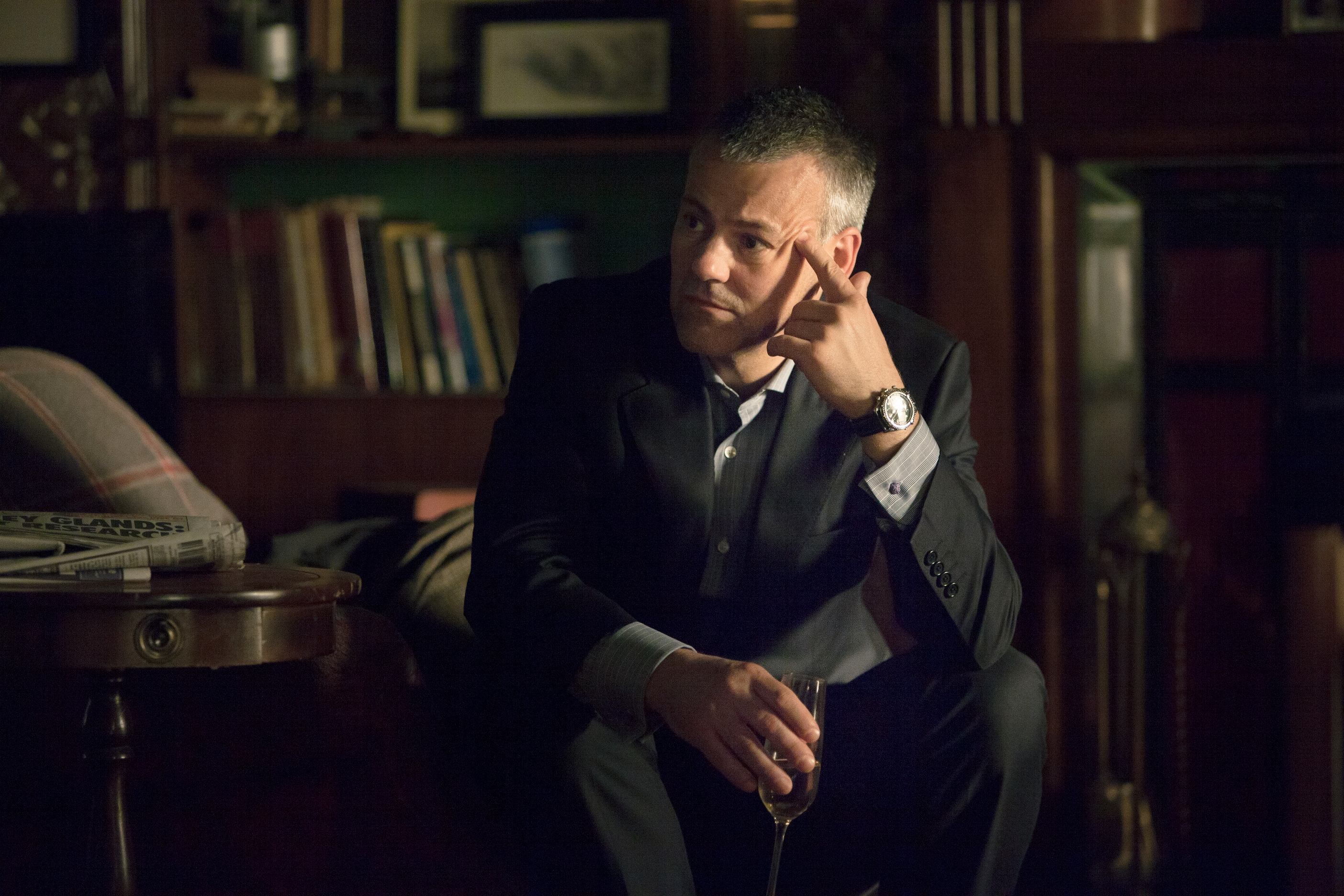 Rupert Graves as DI Lestrade in "Sherlock" (Photo: Courtesy of (C)Robert Viglasky/Hartswood Films 2013 for MASTERPIECE)