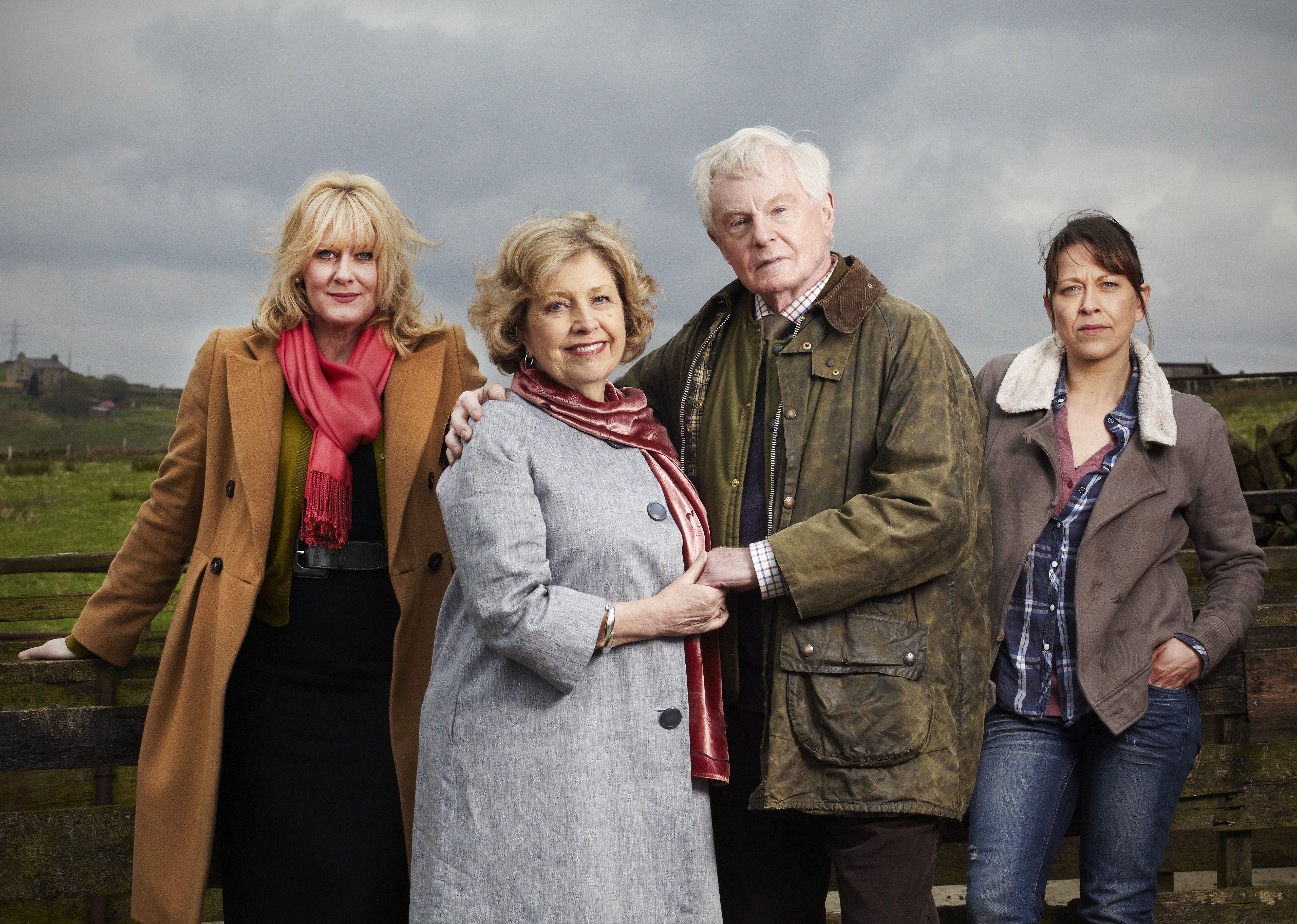 The "Last Tango in Halifax" main quartet. ( (Photo: Courtesy of © Antony and Cleopatra Series Ltd. 201)