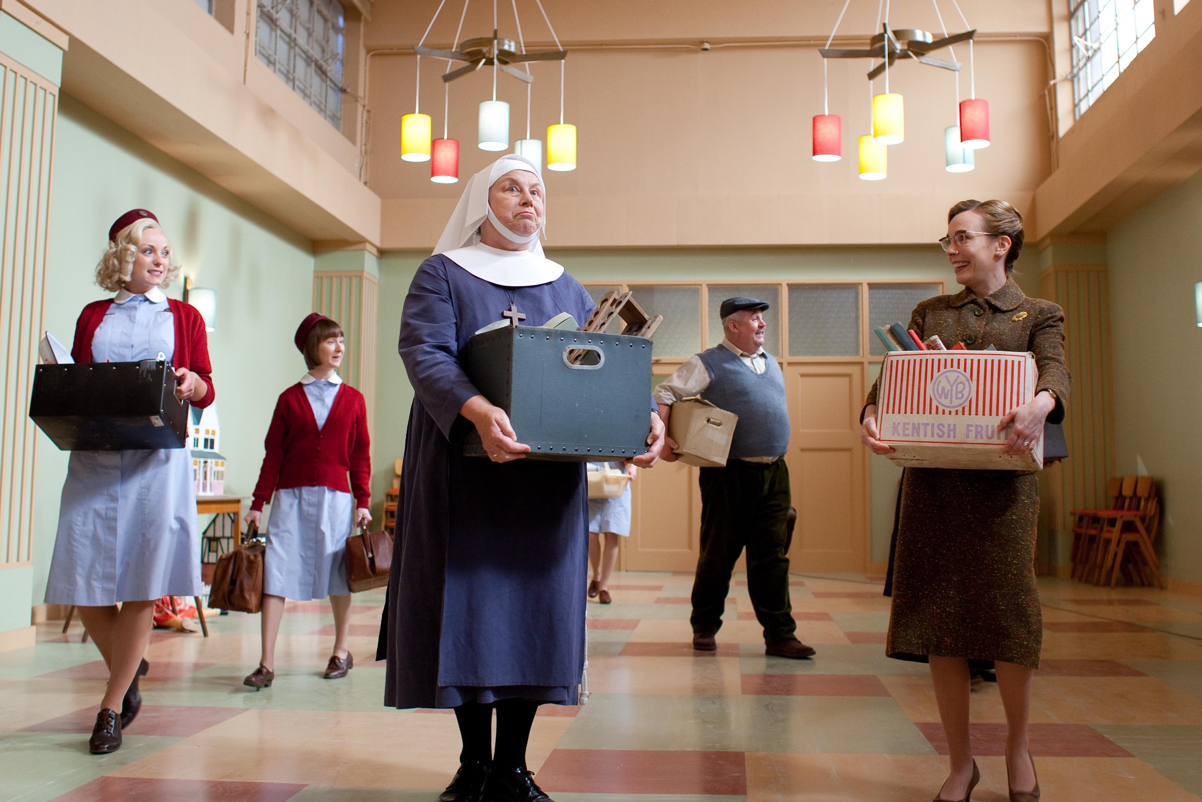 Welcome back to a new season of "Call the Midwife"! (All Photos: Courtesy of Laurence Cendrowicz)