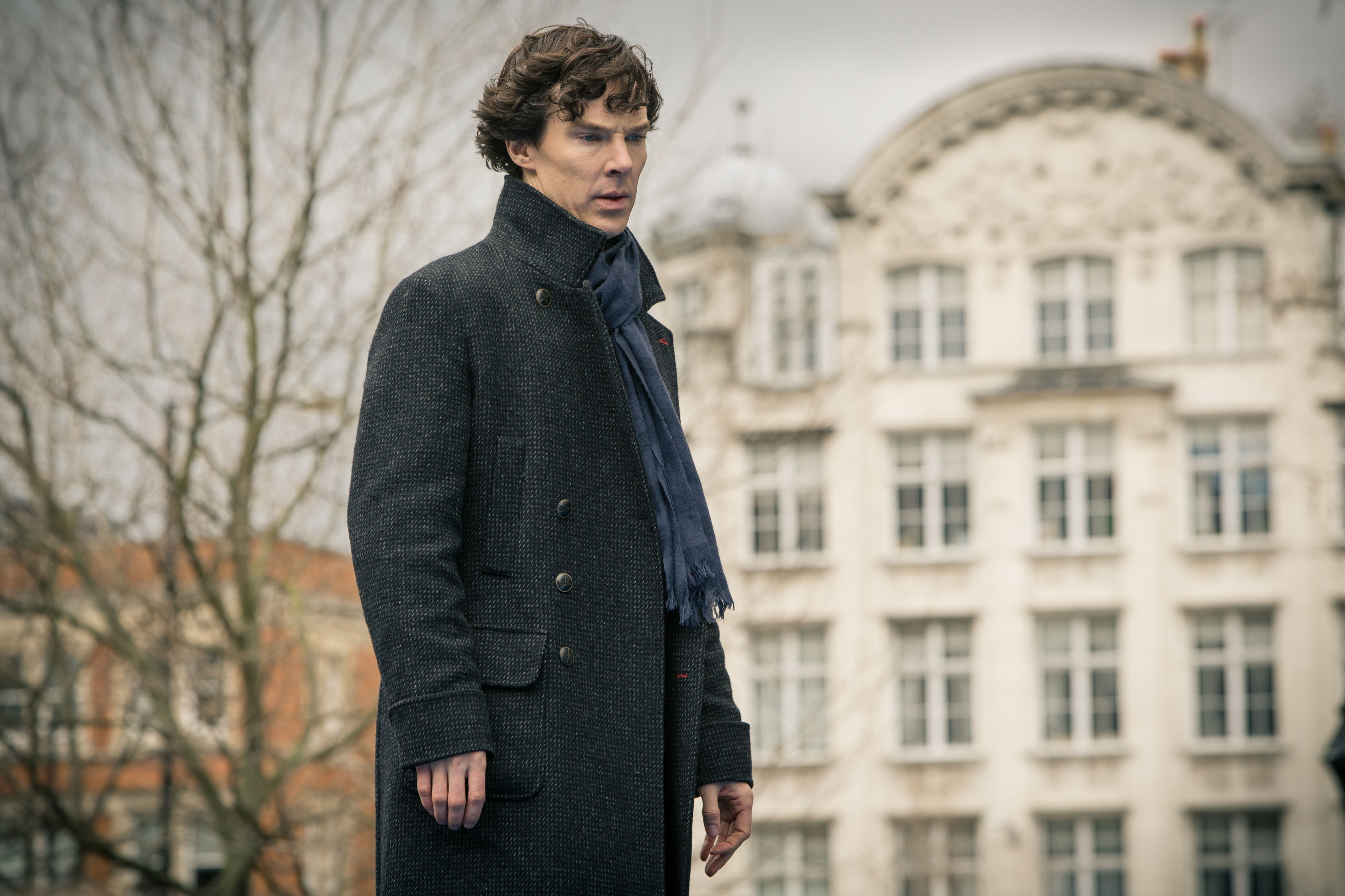 Sherlock is back! Well, almost. (Photo: (Photo: Courtesy of (C)Robert Viglasky/Hartswood Films for MASTERPIECE)
