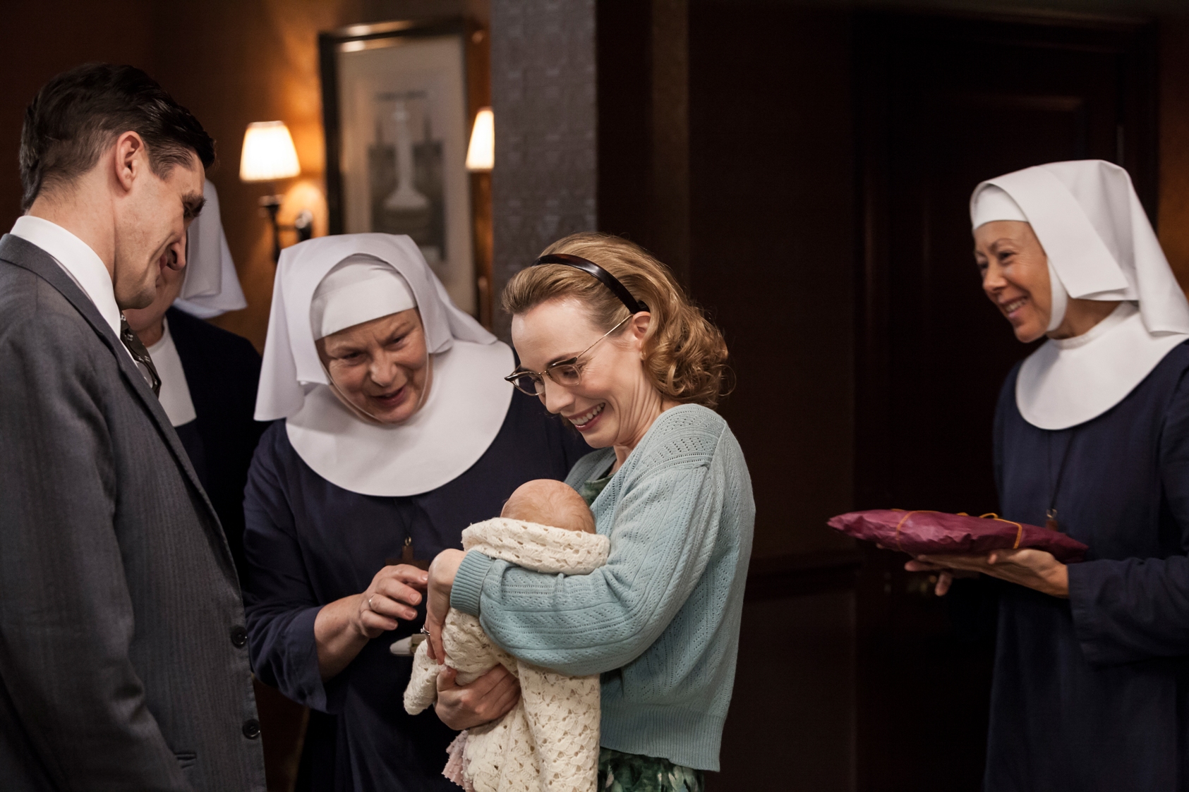 The Turners, Sister Evangelina, Sister Julienne from "Call the Midwife" (Photo: Courtesy of John Rogers/Neal Street Productions)