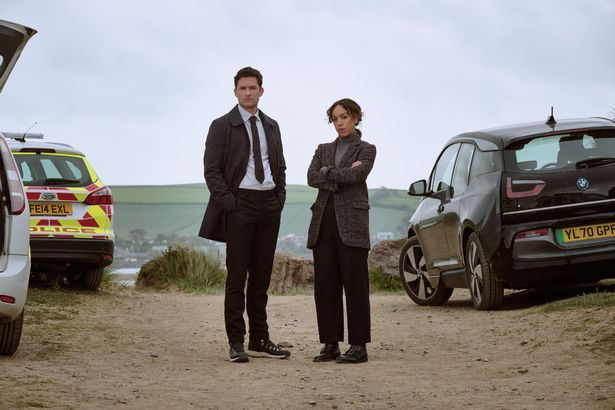 DI Matthew Venn (Ben Aldridge) and DC Jen Rafferty (Pearl Mackie) @ Madison Stevens/BBC