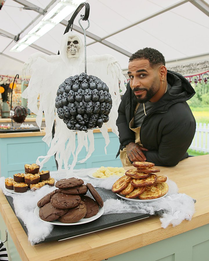 Picture shows: Sandro's Dead Disco Ball Showstopper in The Great British Baking Show Collection 10's Halloween Week