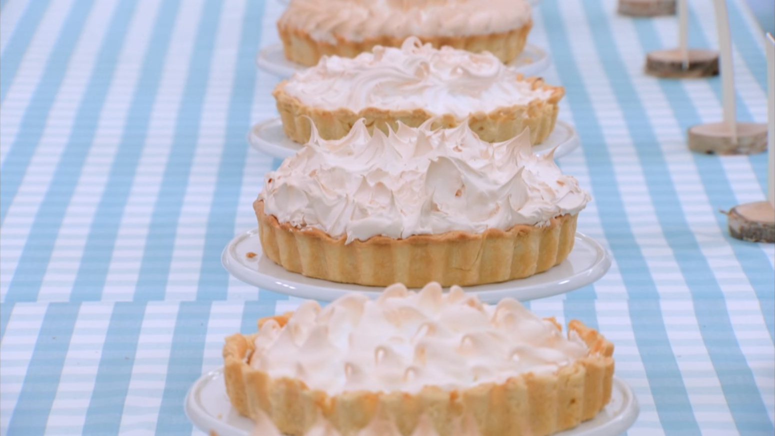 Picture shows: The Great British Baking Show collection 10, Episode 5. Lemon Meringue Pie Technical