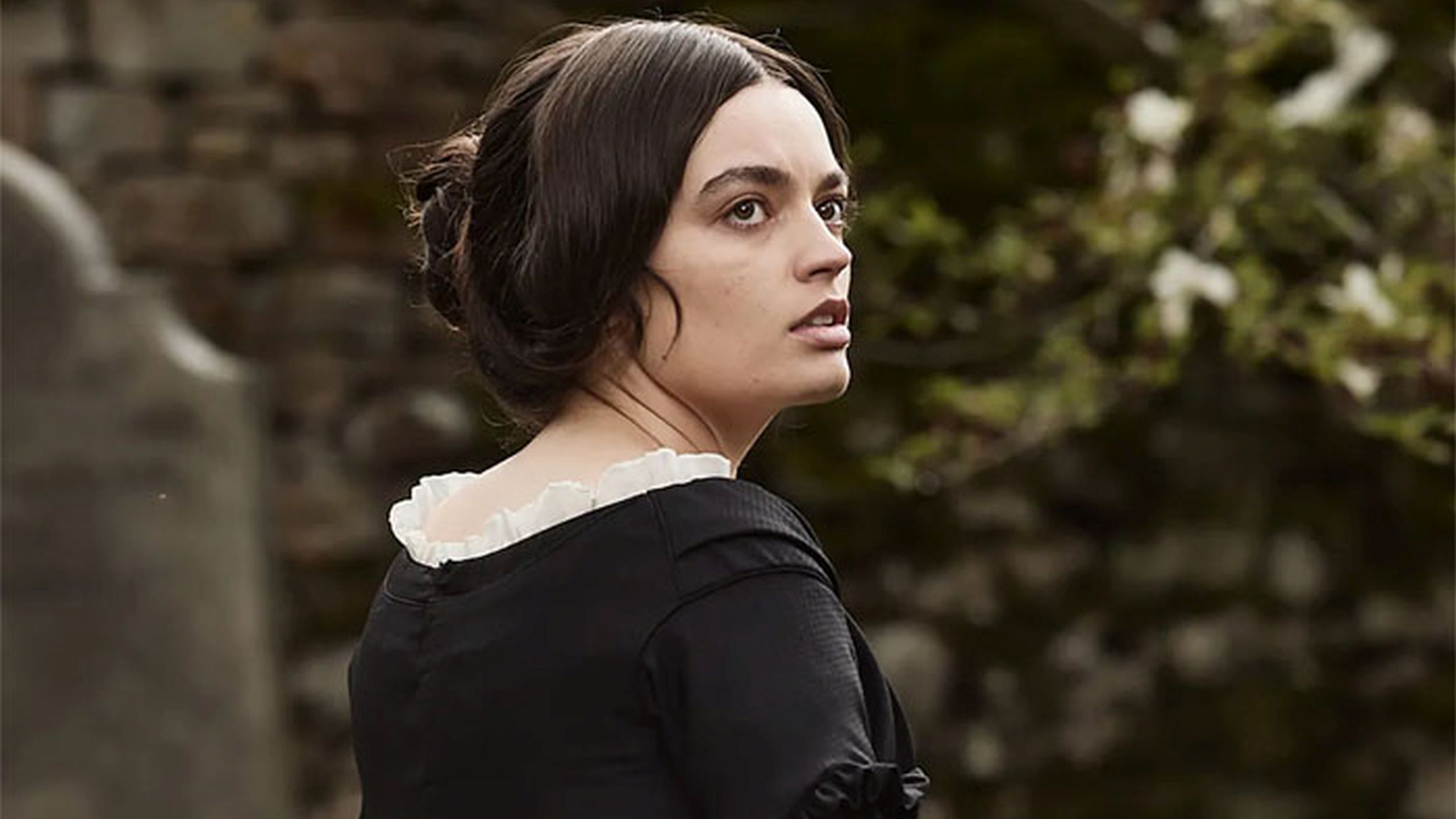 Picture shows:  Emma Mackey as Emily Bronte in 'Emily'