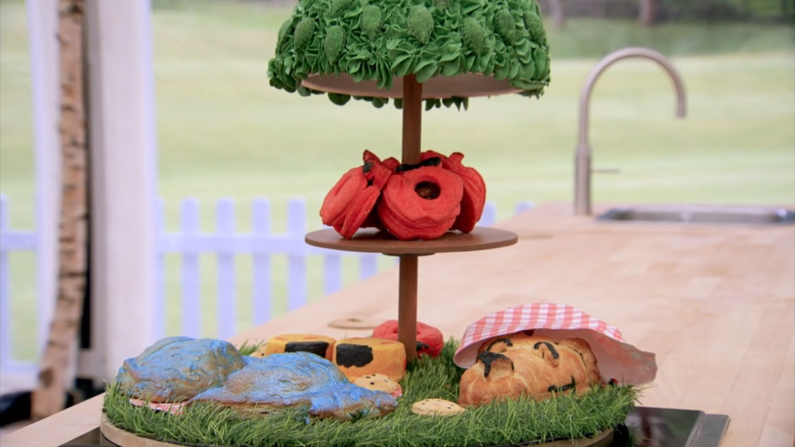 Picture shows: Janusz's The Very Hungry Sausage Dog Showstopper from The Great British Baking Show Collection 10's Pastry Week