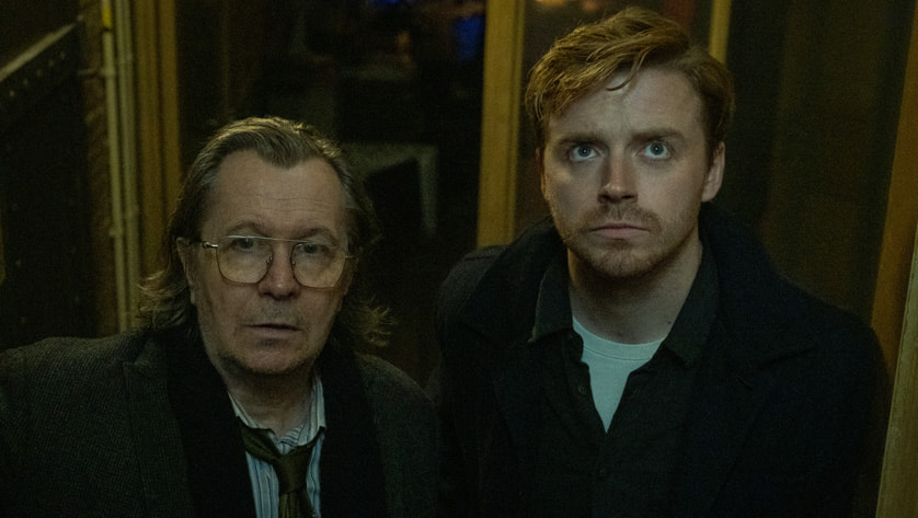 Picture Shows: Gary Oldman as Jackson Lamb and Jack Lowden as River Cartwright in Slow Horses Season 1