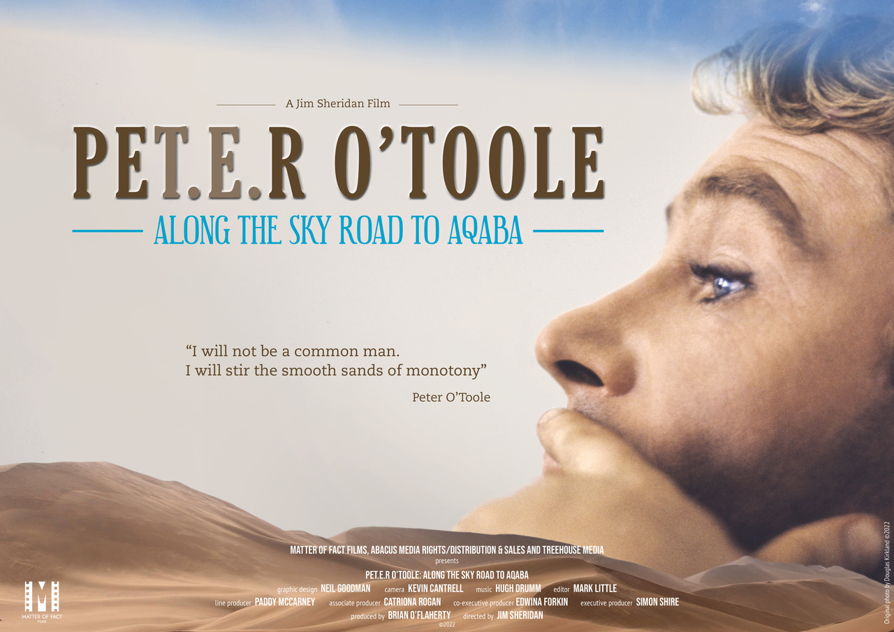 Picture shows: Peter O'Toole: Along The Sky Road to Aqaba Key Art