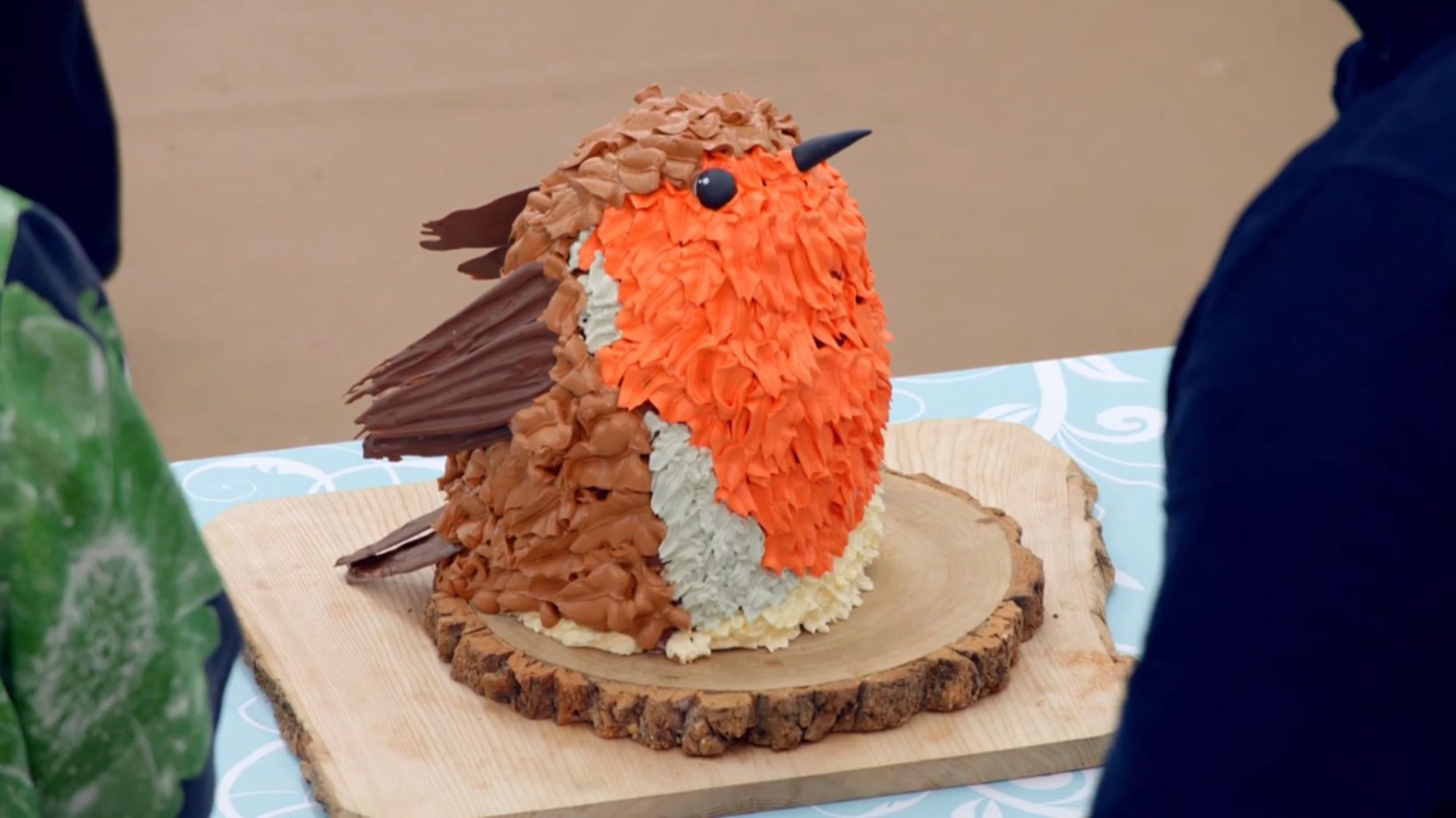 Tasha's Showstopper Robin Cake from The Great British Baking Show's Cake Week