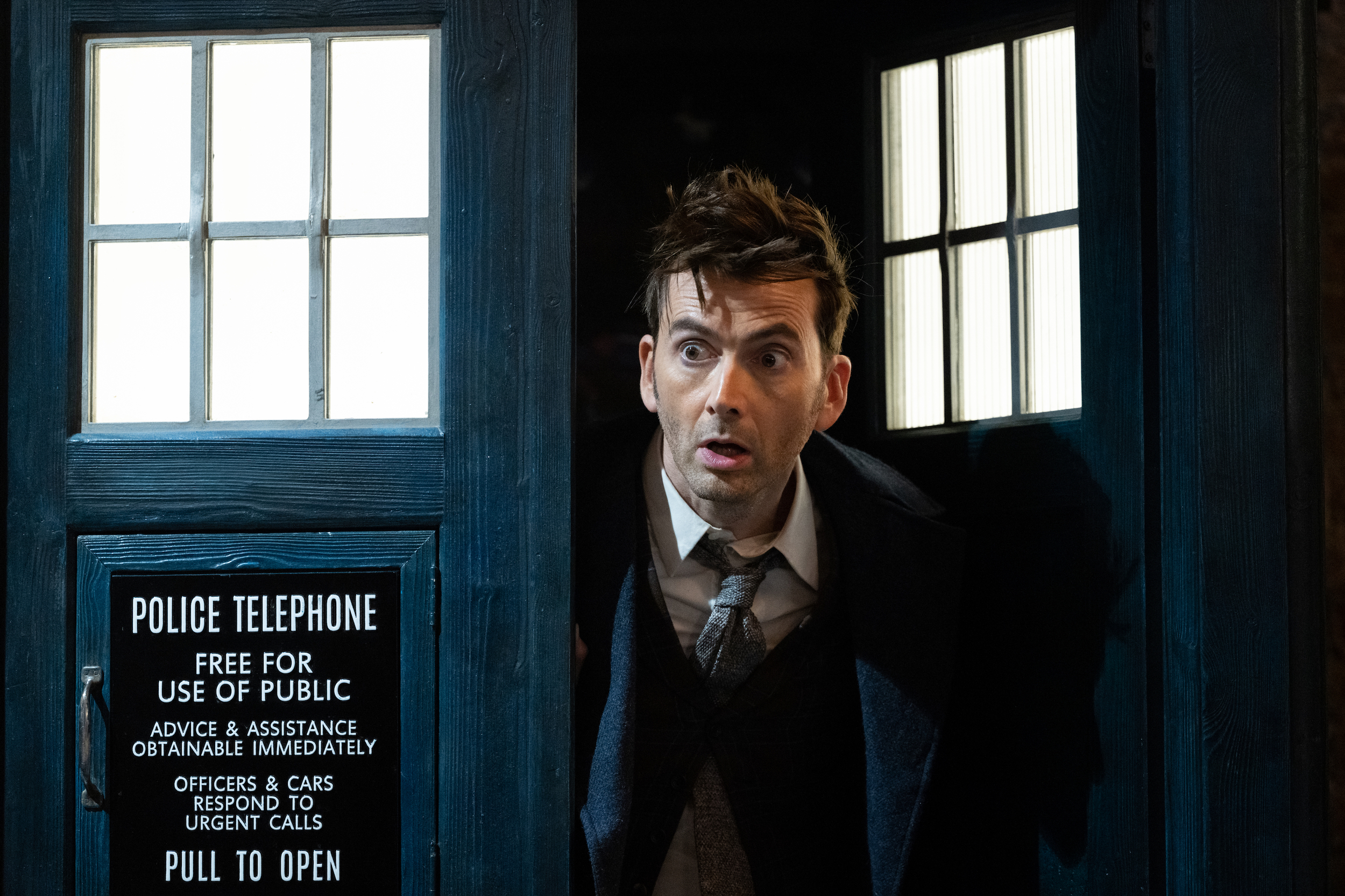 David Tennant in the Doctor Who 60th Anniversary 