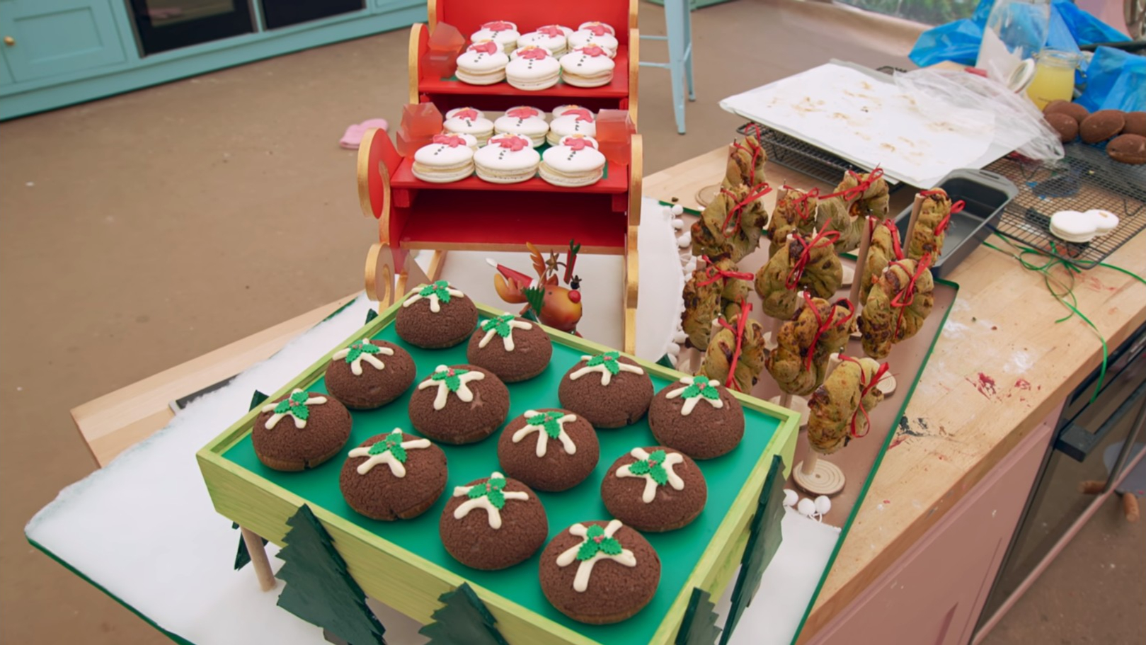 Josh's It’s Christmas!!! Buffet Showstopper from 'The Great British Baking Show' Season 14's "Party Week"