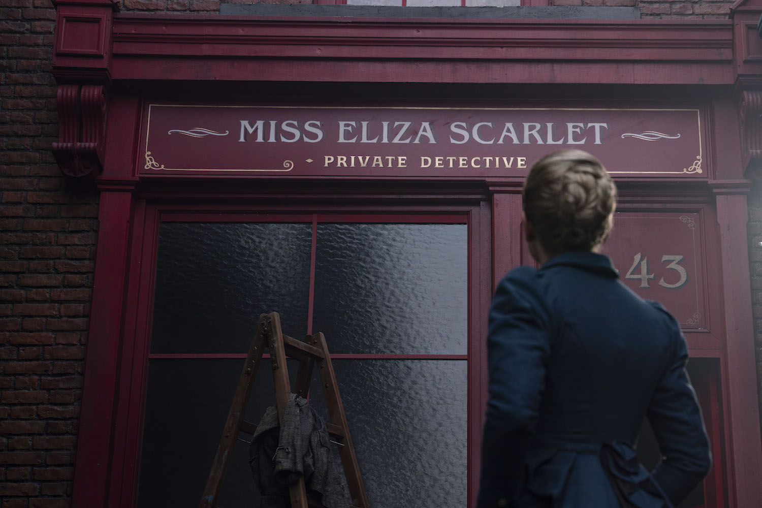 Kate Phillips in "Miss Scarlet & the Duke' Season 4