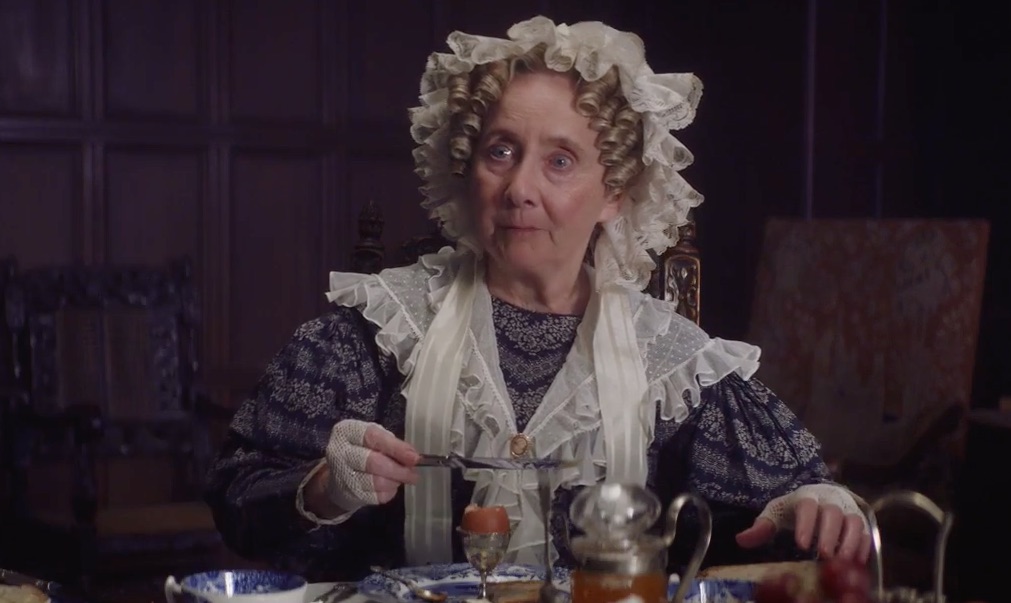 Aunt Anne Lister (Gemma Jones). Photo: BBC/Lookout Point/HBO