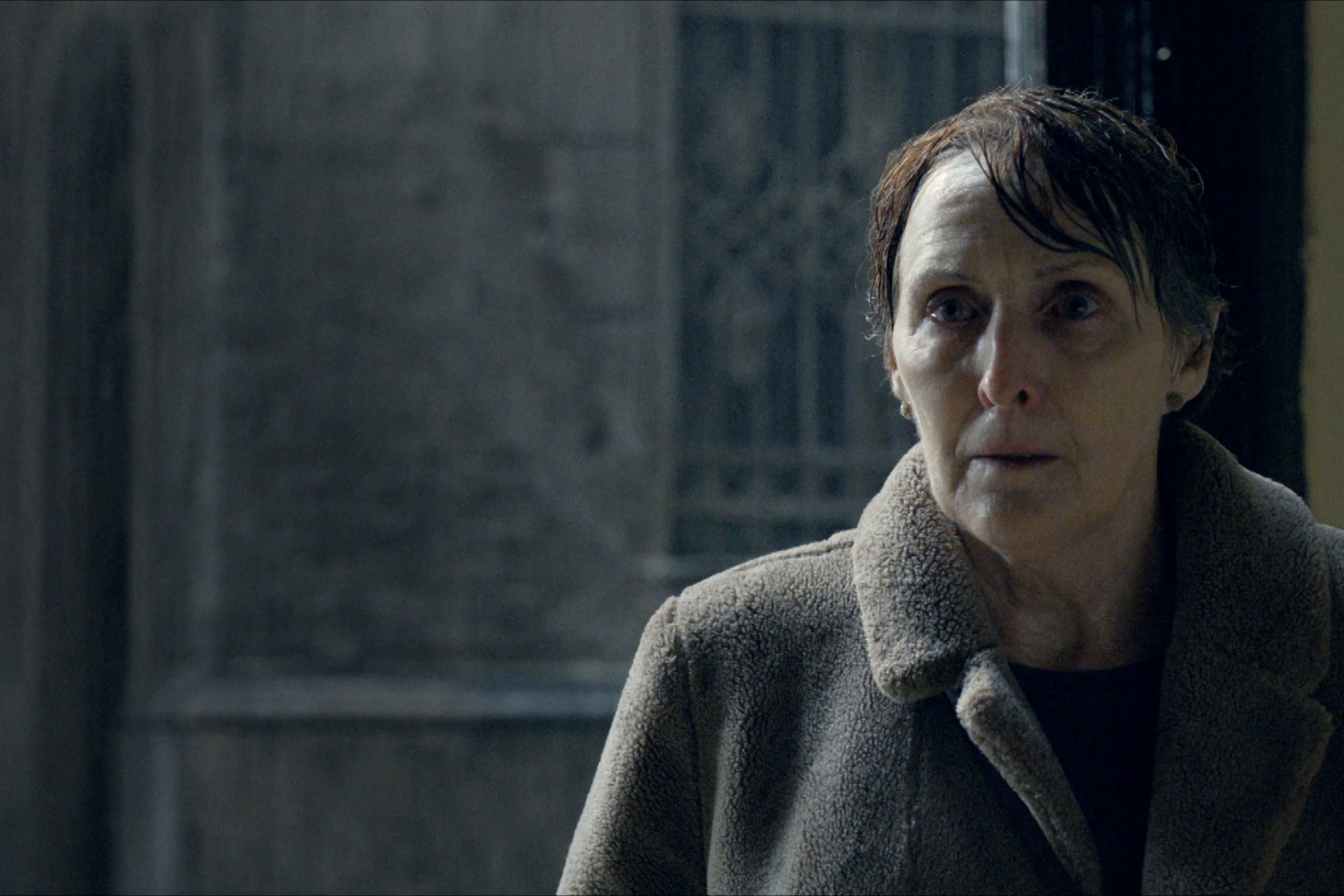 Fiona Shaw as Emma Chambers in Baptiste Season 2