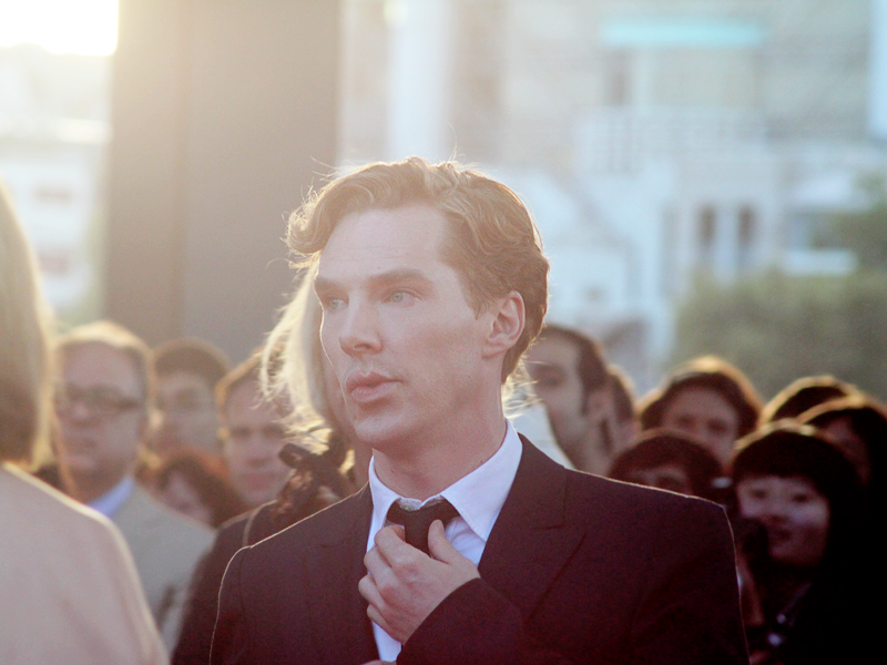 Benedict Cumberbatch at a different film premiere, because I don't want to spoil the surprise. (Photo: Sam Hughes)