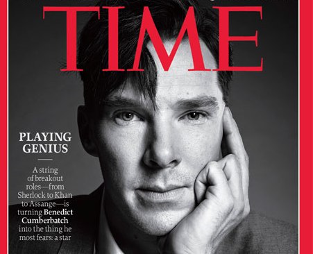 Benedict Cumberbatch: From Sherlock to TIME cover-boy. (Photo: By Paola Kudacki for TIME)