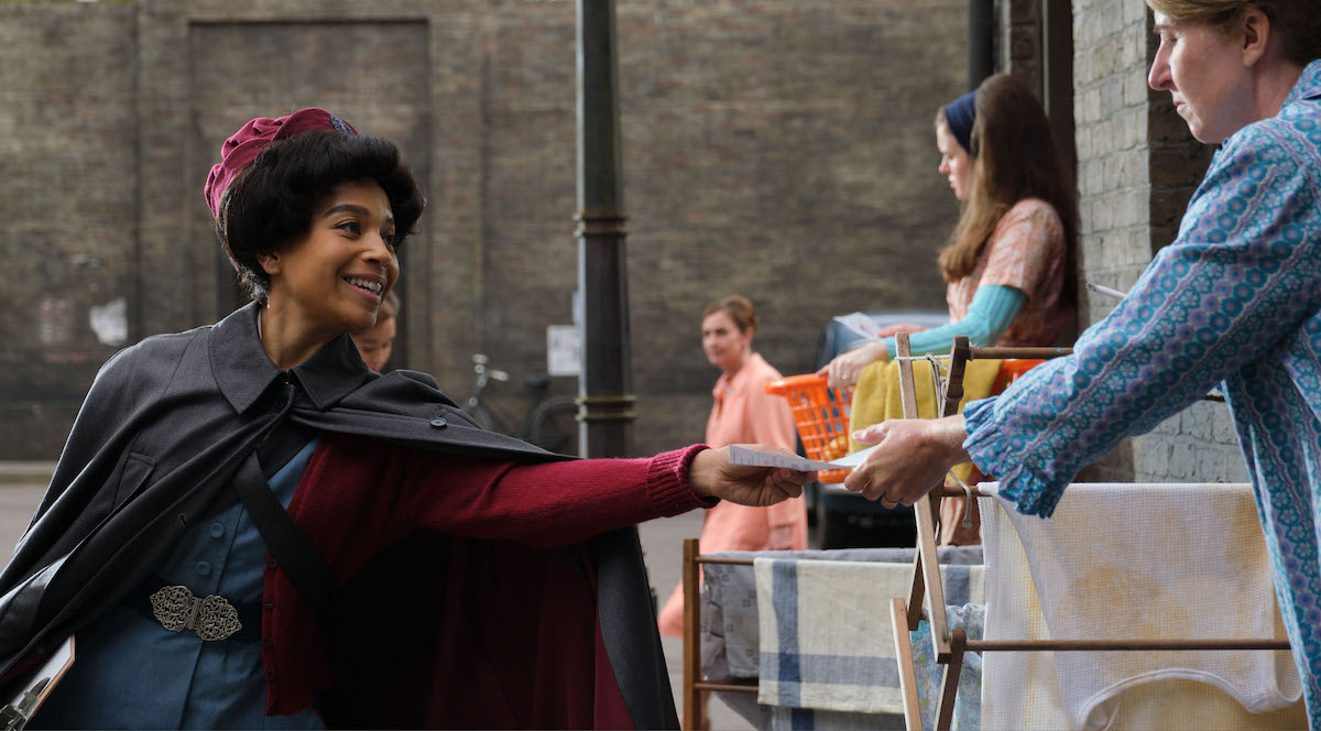 Lucille Robinson (Leonie Elliott) (Photo Credit: Courtesy of Neal Street Productions)