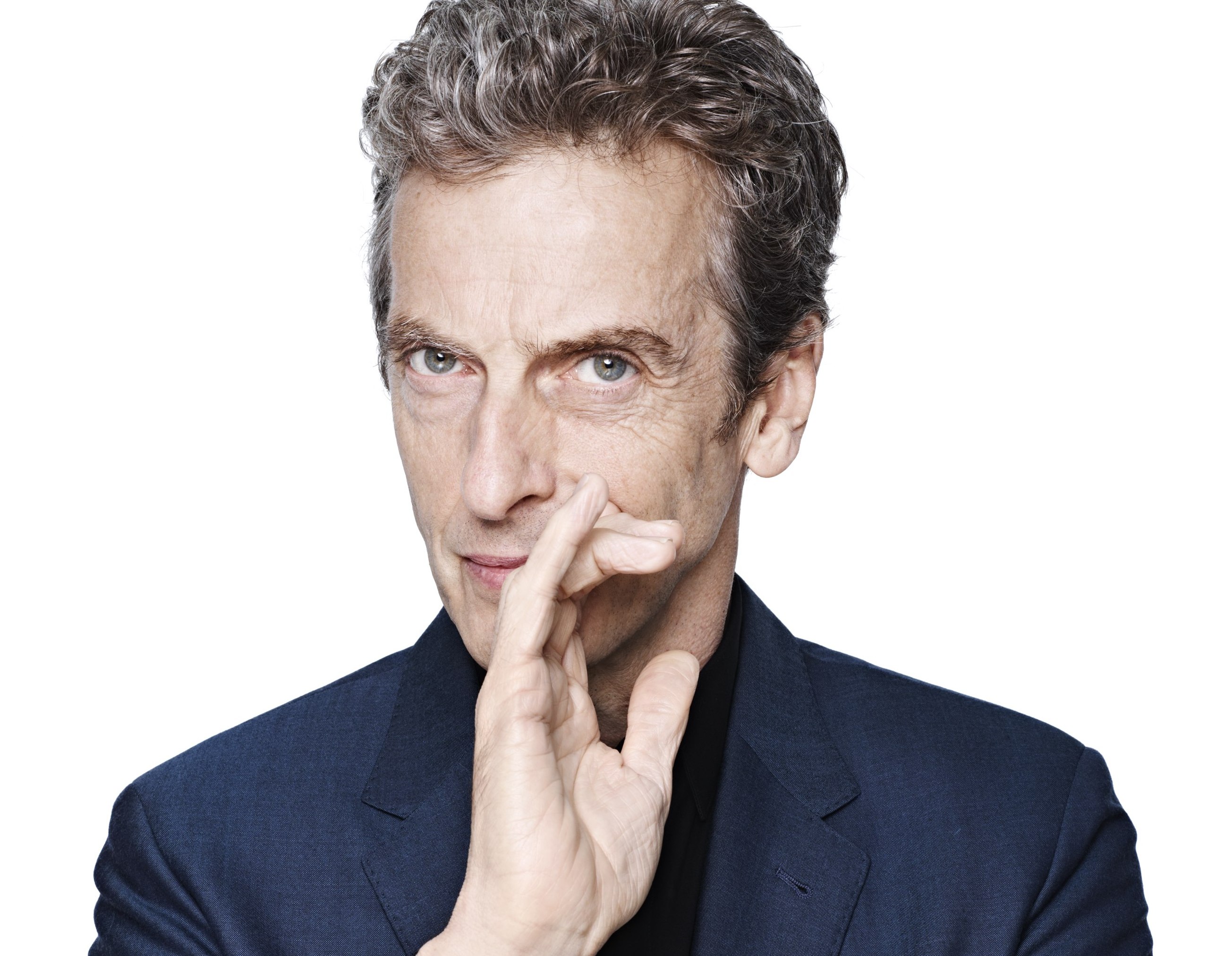 Peter Capaldi. Where have we seen that face before? (Photo: Rankin © BBC)