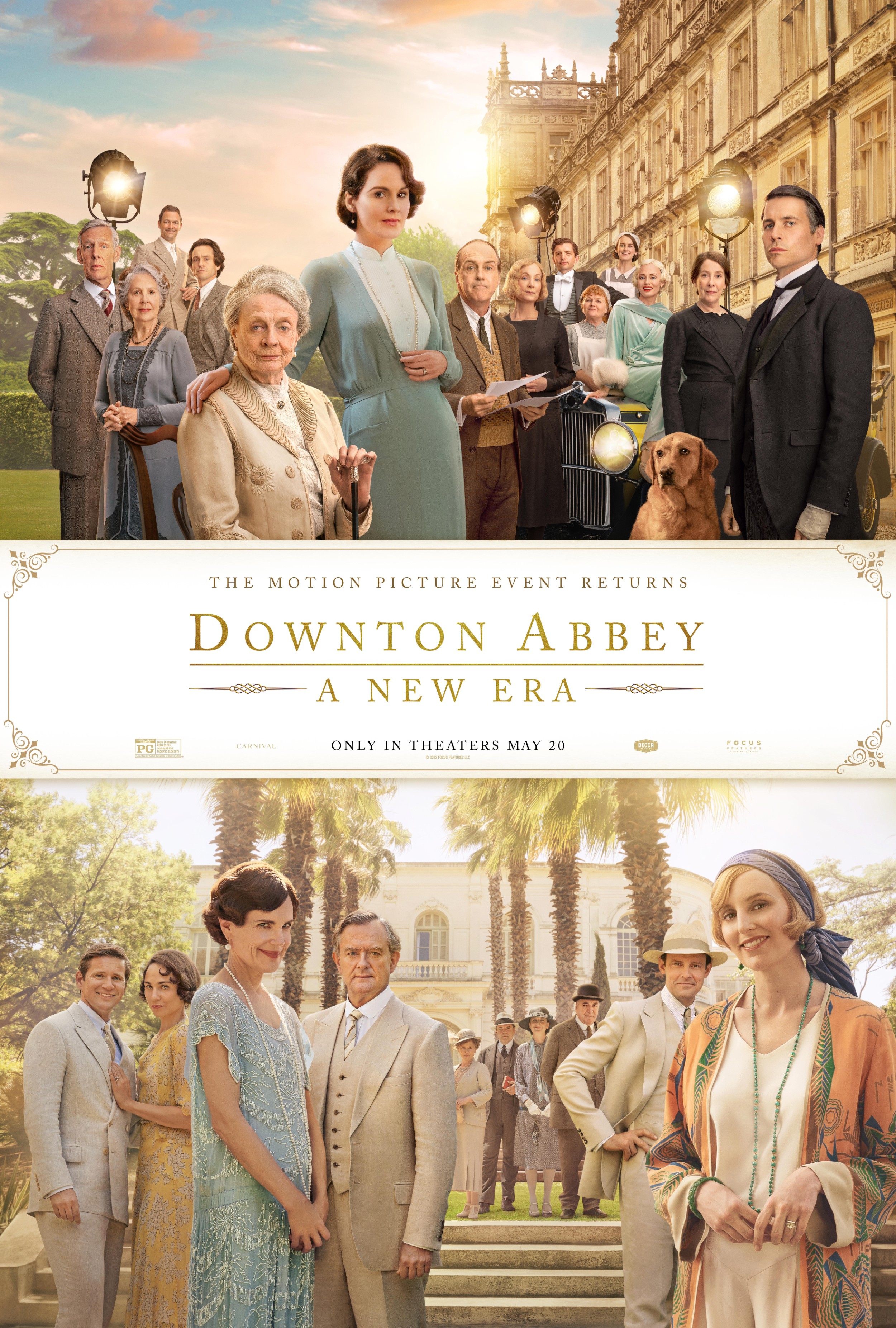Downton Abbey: A New Era Key Art Two Locations