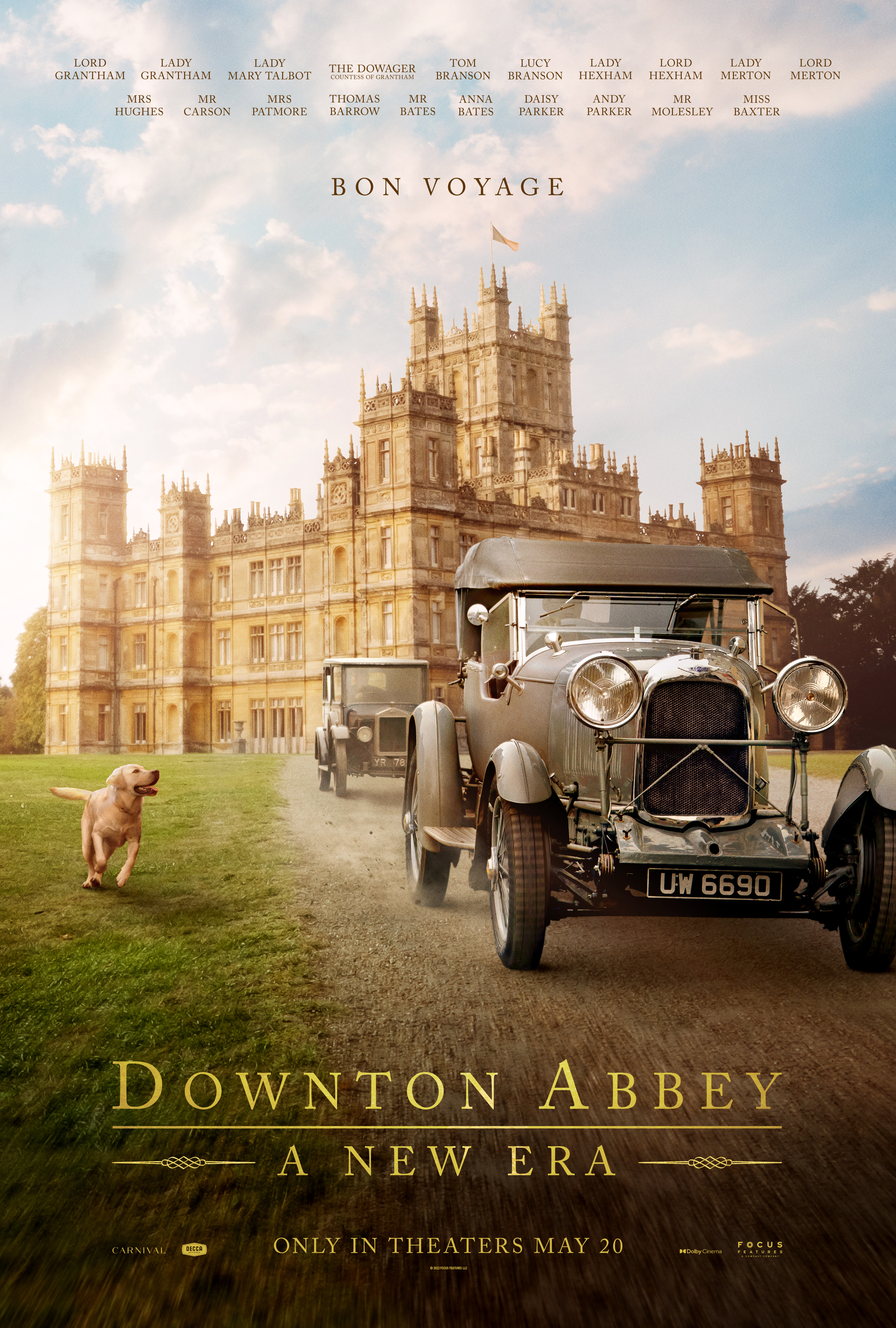Downton Abbey: A New Era Key Art Dog
