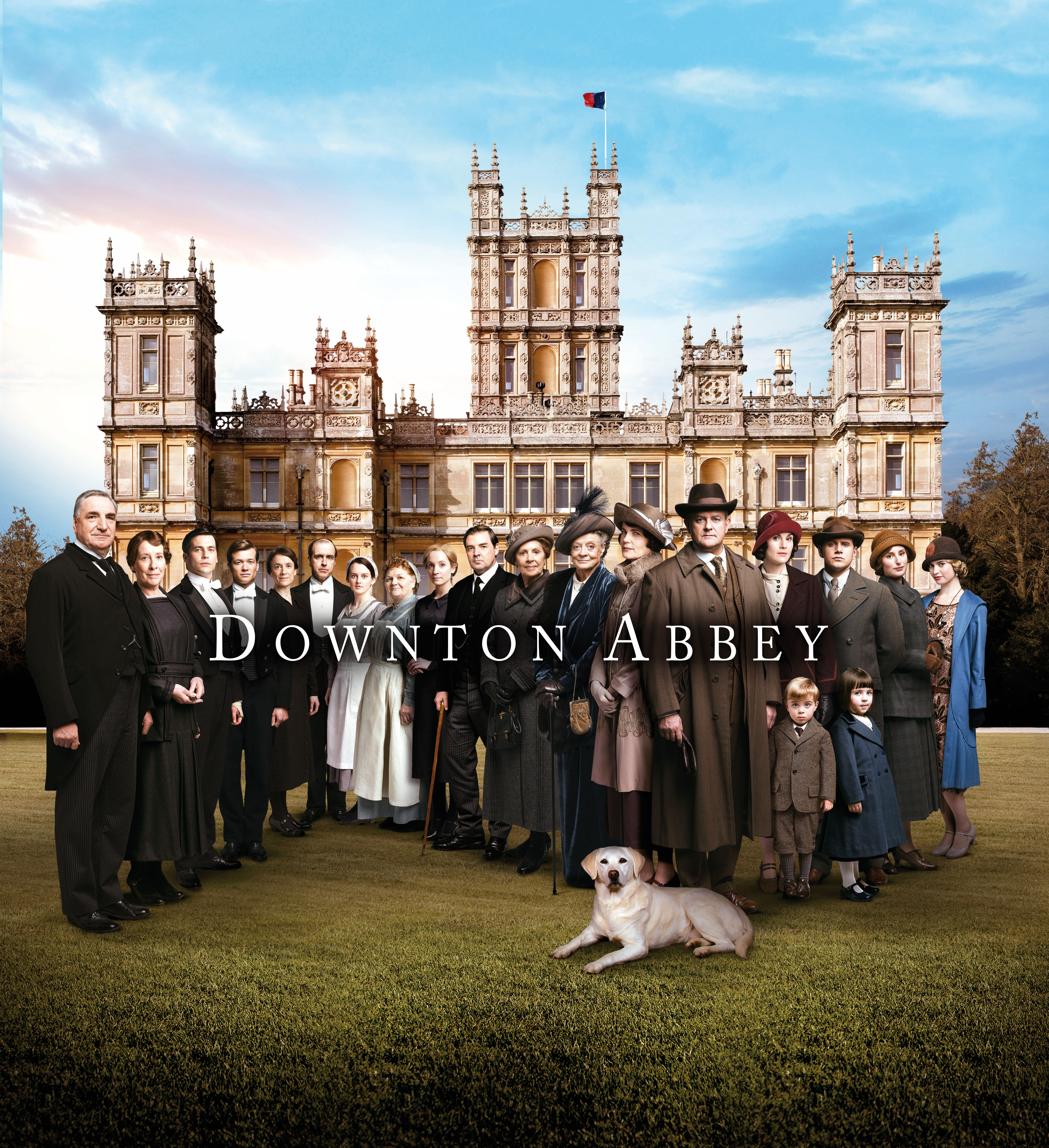"Downton Abbey's" dramatic new Series 5 key art. (Photo: Courtesy of ©Nick Briggs/Carnival Films 2014 for MASTERPIECE)