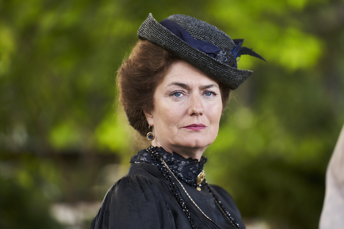 Anna Chancellor as Lady Latchmere in 'Hotel Portofino' (© Eagle Eye Drama Limited 2021)