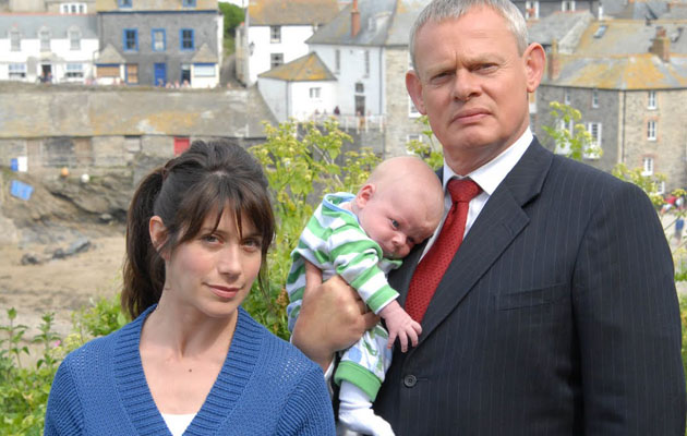 Martin Clunes and Caroline Catz in "Doc Martin" Season 5. (Photo: ITV)