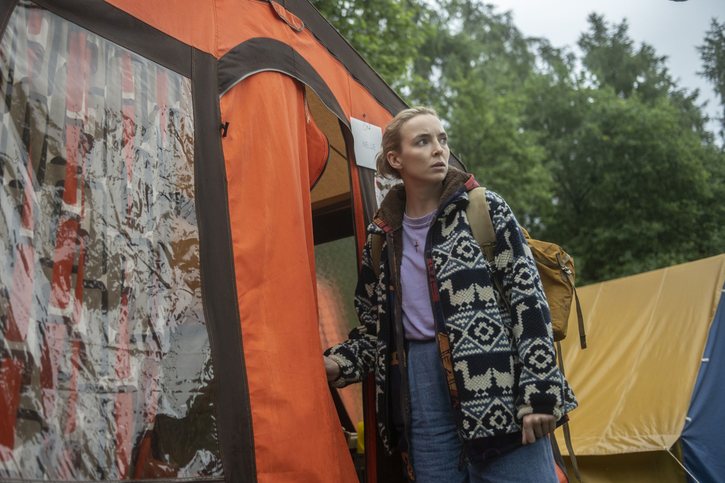 Jodie Comer as Villanelle in Killing Eve Season 4