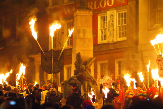 Bonfire night celebrations (Photo: Peter Trimming)