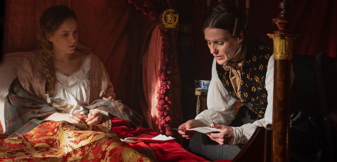 Anne Lister {Suranne Jones) and Ann Walker (Sophie Rundle). Photo: BBC/Lookout Point/HBO