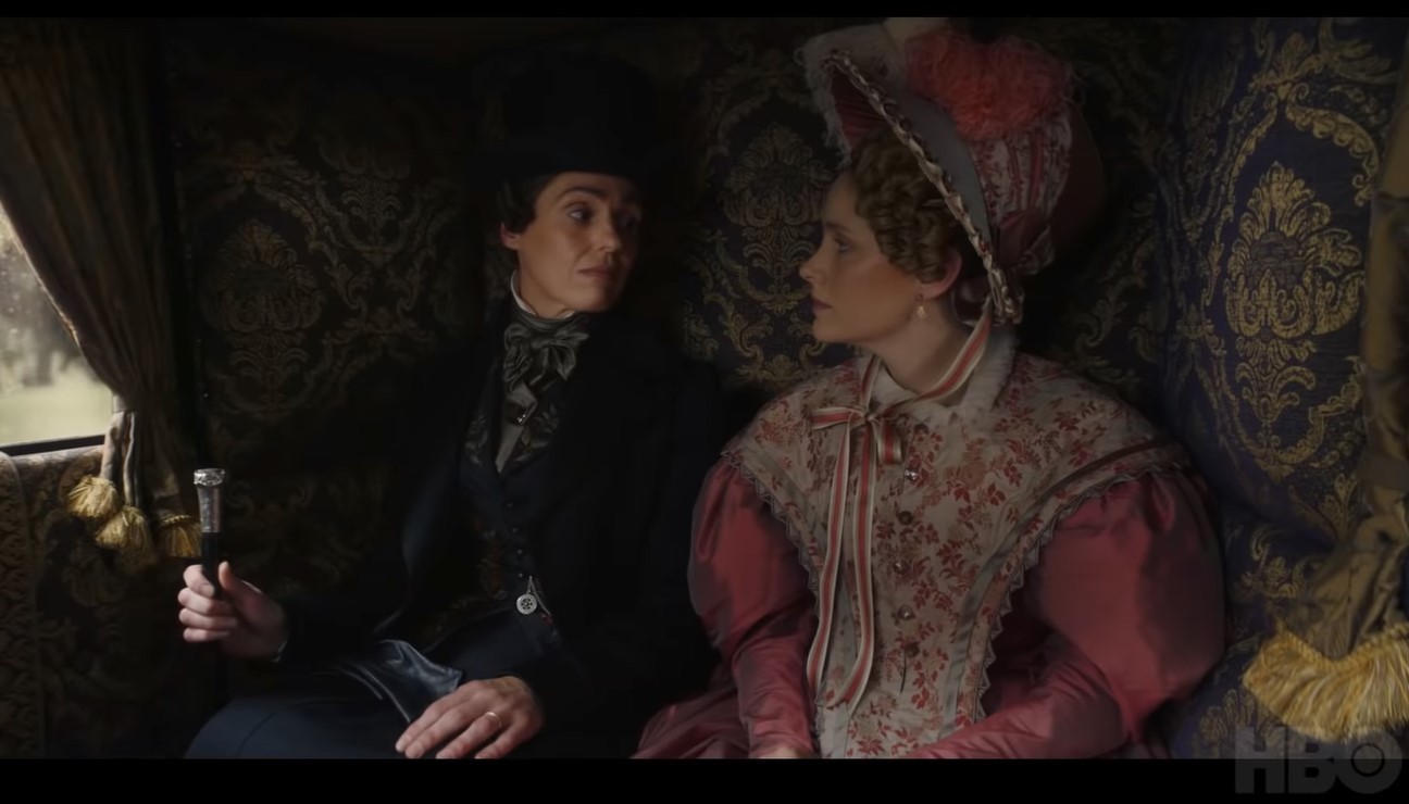 Anne Lister {Suranne Jones) and Ann Walker (Sophie Rundle). Photo: BBC/Lookout Point/HBO