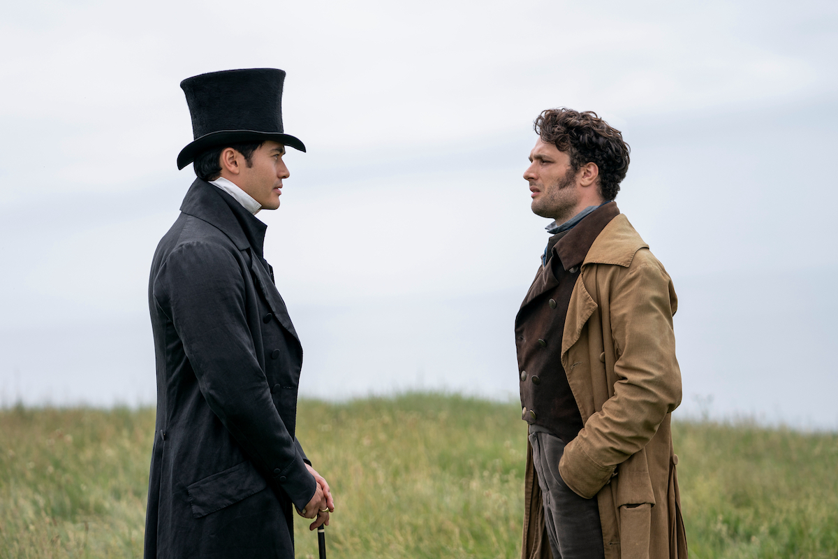 Henry Golding and Cosmo Vardes  in "Persuasion" (Photo: Nick Wall/Netflix)