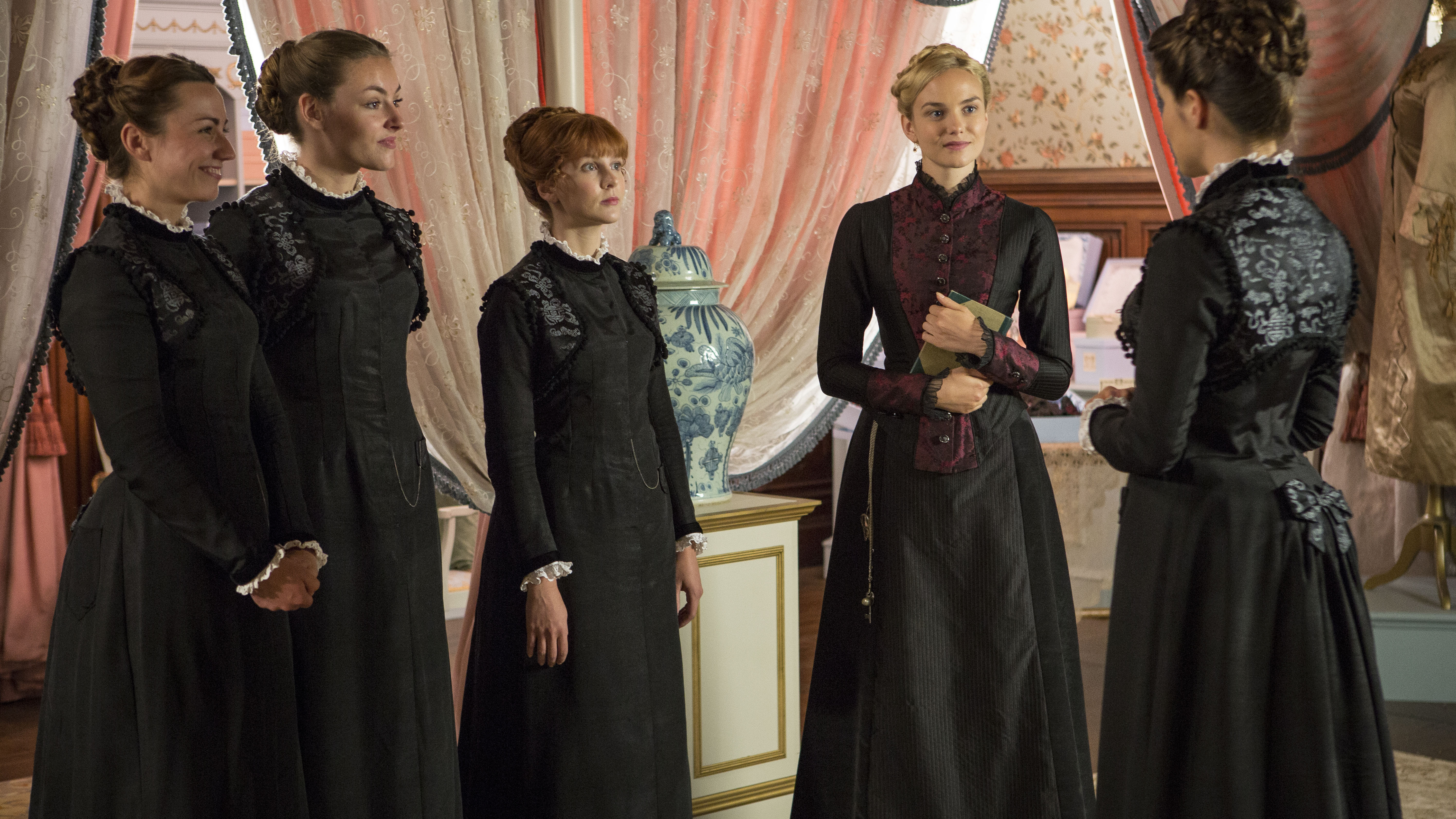 There's a new world order in Ladies' Wear (Photo: (C) Jules Heath/BBC 2013 for MASTERPIECE)