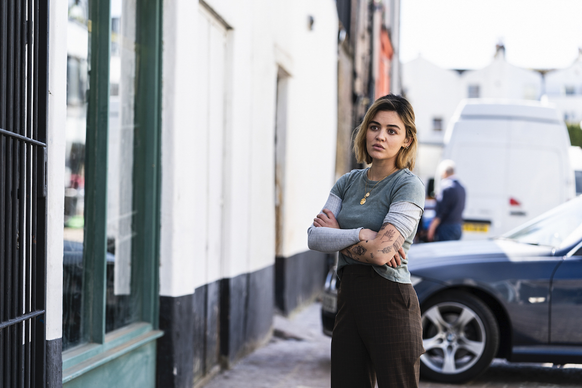 Lucy Hale in "Ragdoll" (Photo: AMC Networks)