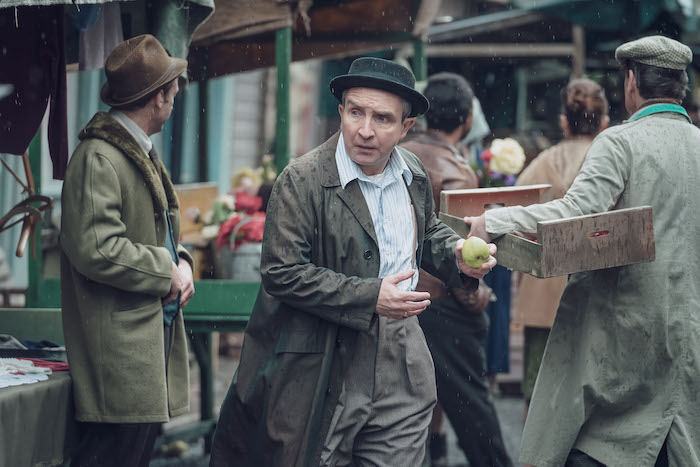 Soley Malinovsky (Eddie Marsan). Credit: Courtesy of RED Production Company and MASTERPIECE