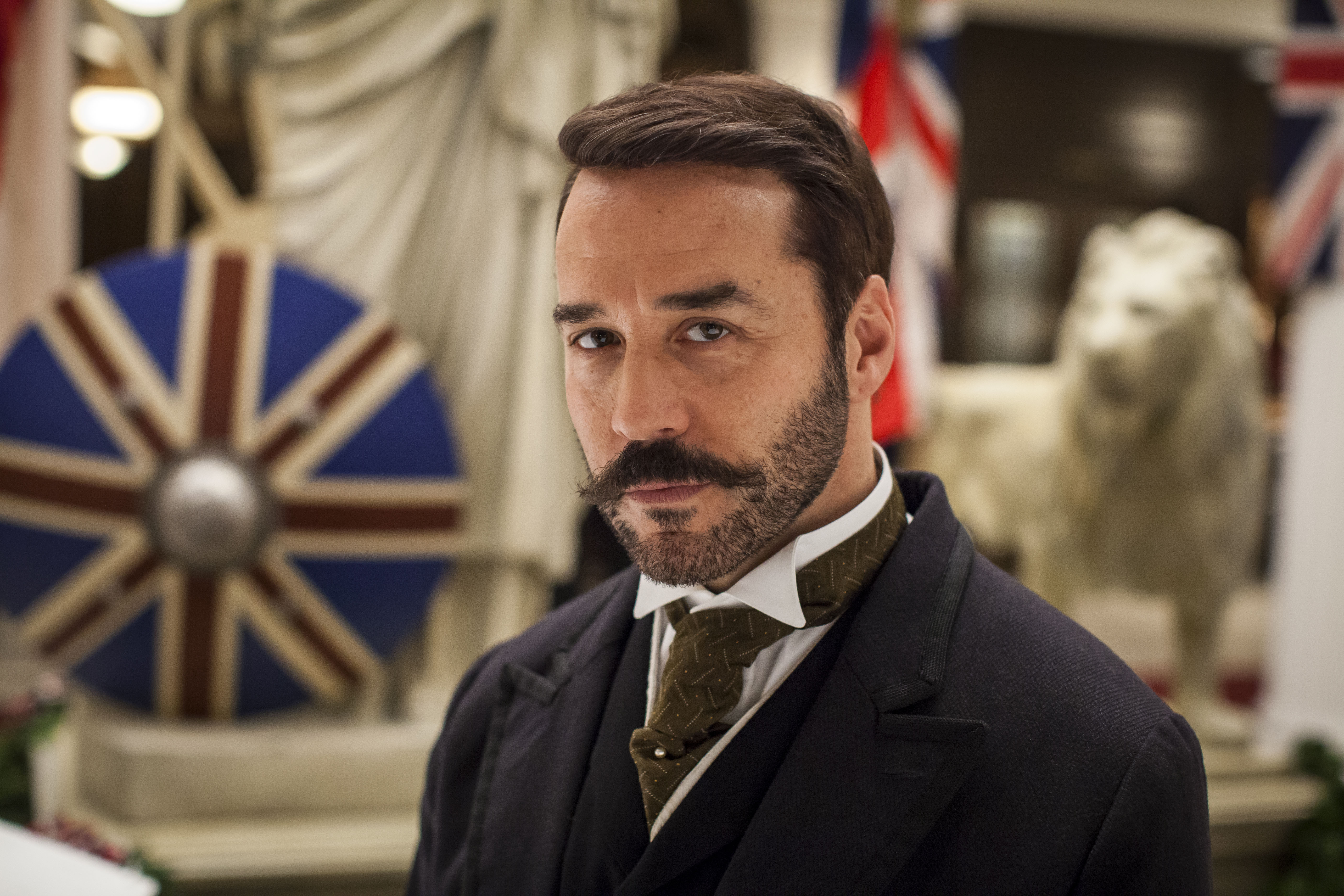 Jeremy Piven will be sticking around the store for a while. (Photo: ITV for Masterpiece)