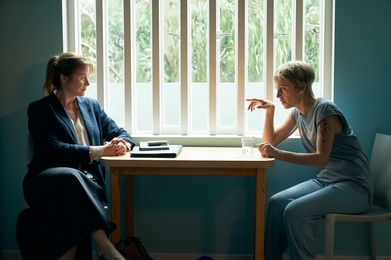Emma (Emily Watson) and Connie (Denise Gough). Credit: AMC Networks