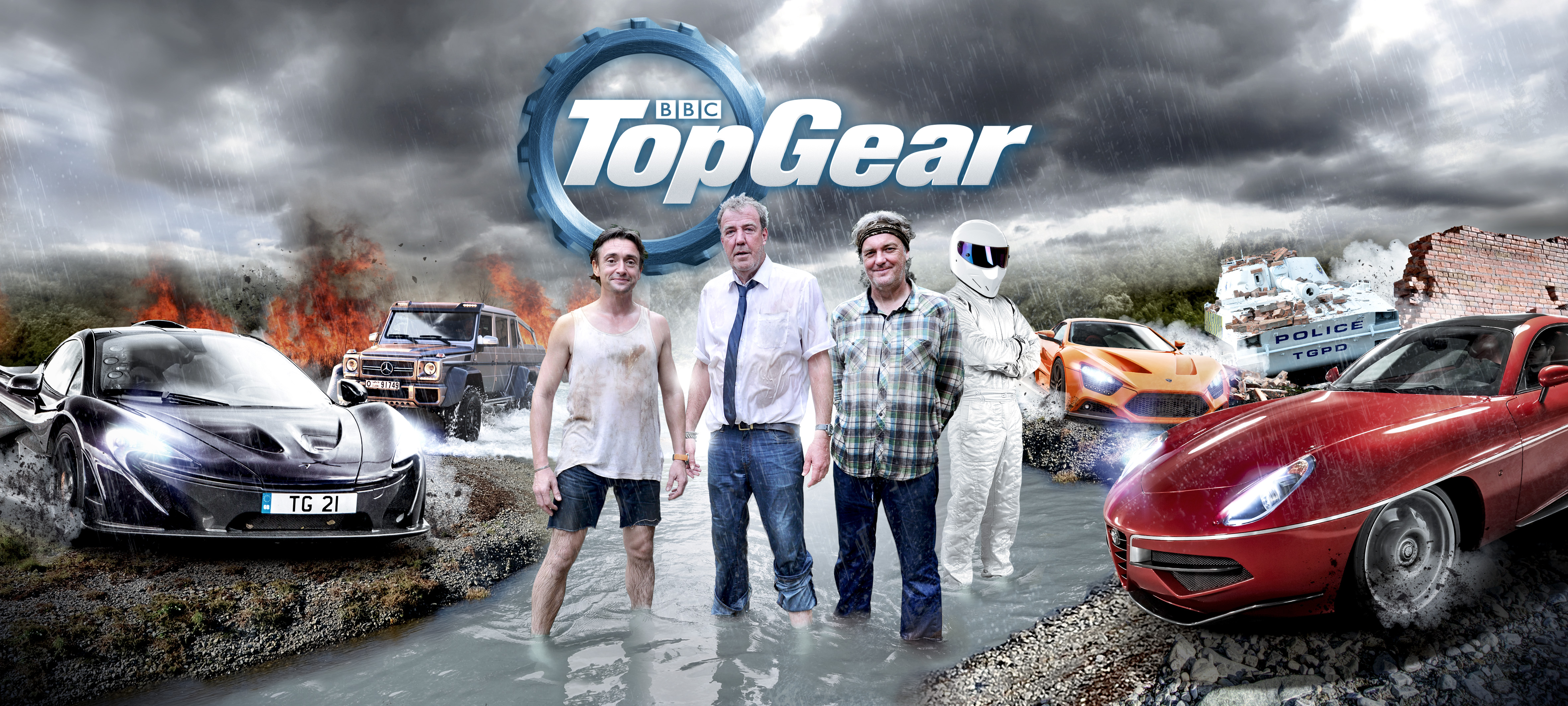 Top Gear Series 21 gets some extra flashy key art. (Photo: BBC Worldwide)