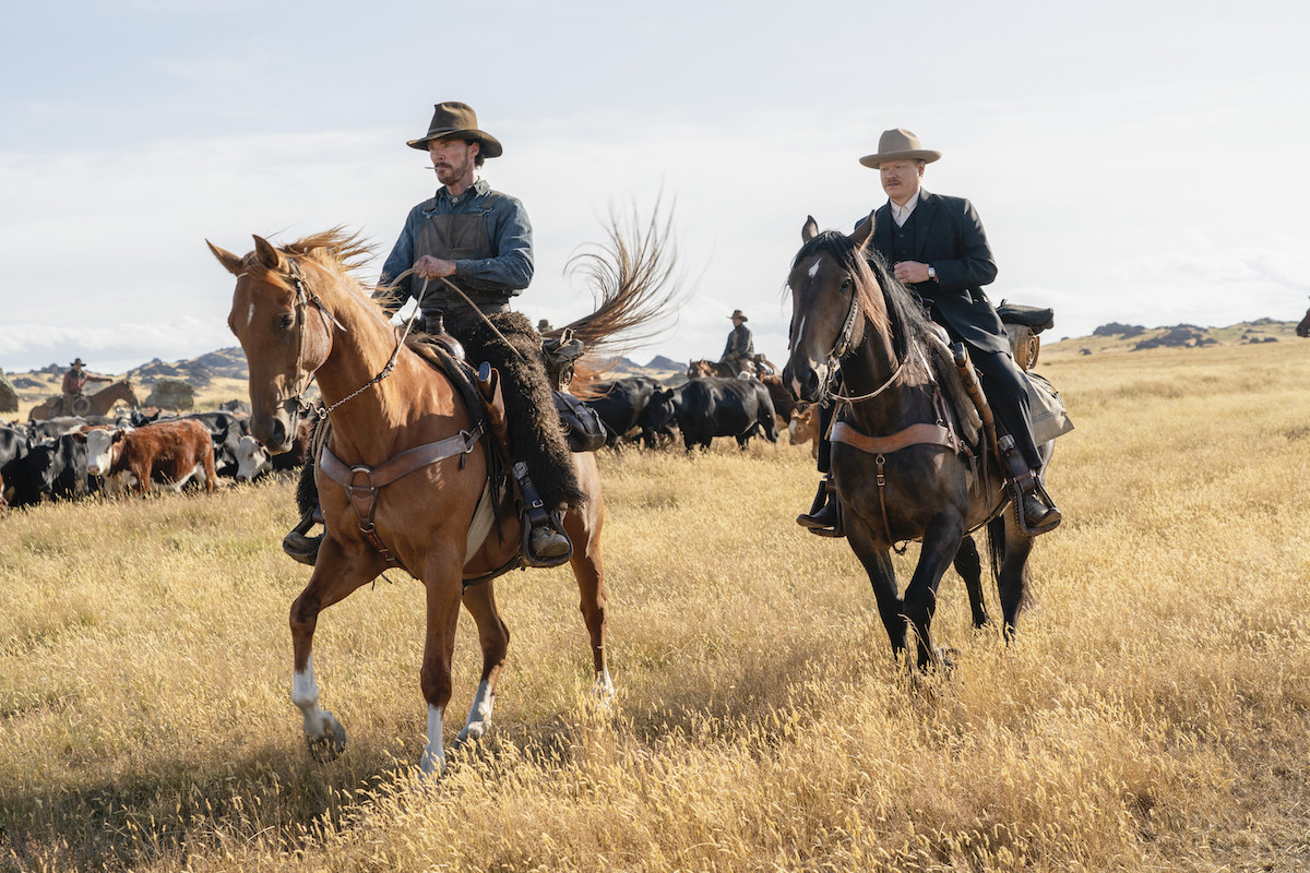 Benedict Cumberbatch and Jesse Plemmons in "The Power of the Dog (Photo: Netflix)