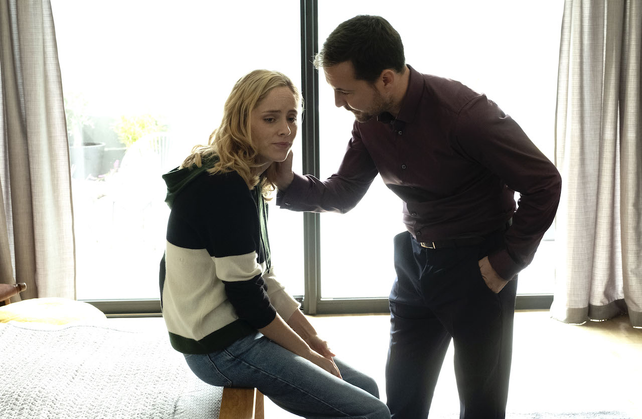 Martin Compton and Sophie Rundle in "The Nest" (Photo: © Studio Lambert and all3media international)