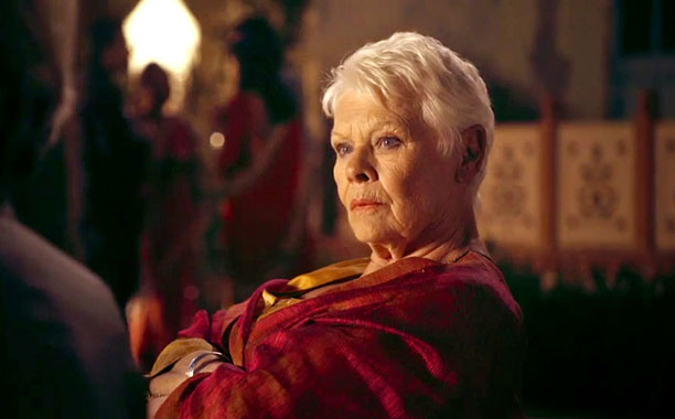 Judi Dench looking fabulous as always in "The Second Best Marigold Hotel" (Photo: Laurie Sparham Twentieth Century Fox)