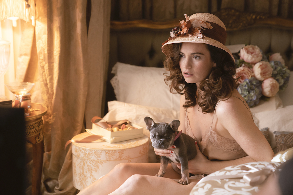 Lily James in "The Pursuit of Love" (Photo: Amazon Studios)