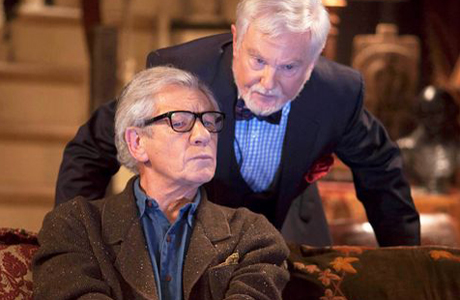 McKellen and Jacobi bicker. (Photo: ITV)