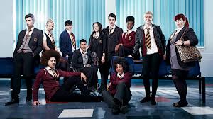 The students of drama "Waterloo Road". (Photo: BBC)