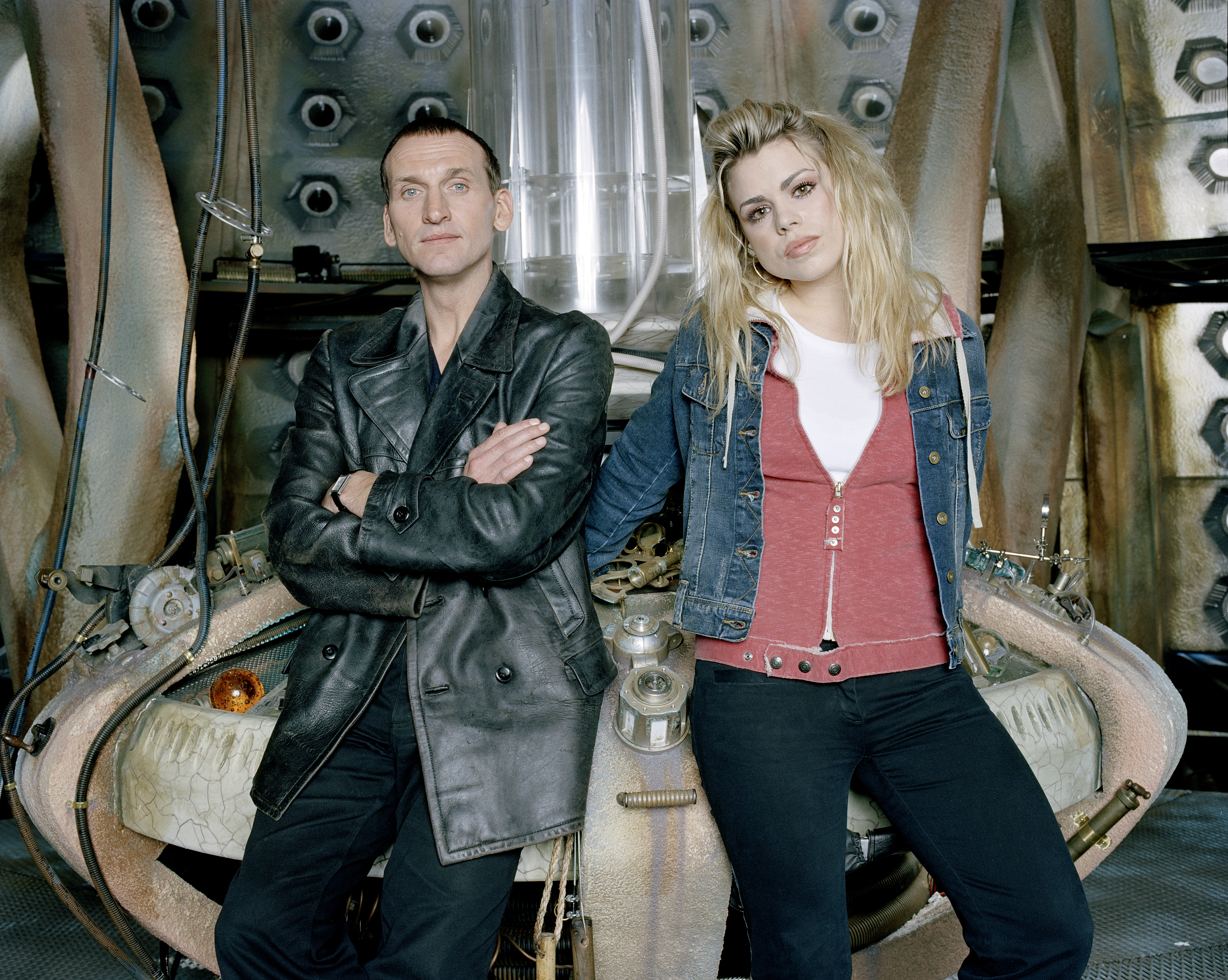 Christopher Eccleston and Billie Piper as the Doctor and Rose (Photo: BBC)