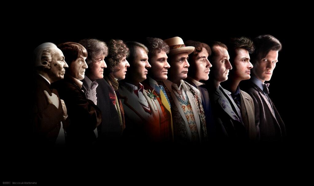 Fifty years of Doctors. (Photo: BBC)