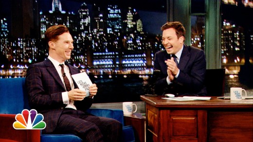 Benedict Cumberbatch and Jimmy Fallon (Photo: NBC Video Screenshot)
